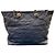 Borsa a mano in pelle grana blu trapuntata Chanel 2014 - vista 4