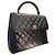 Timeless Chanel 2002 CC gesteppte Caviar Kelly Handtasche - Ansicht 4