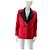 Giacca rossa Saint Laurent