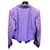Blazer Violet Yves Saint Laurent  - vue 3