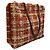 Chanel Schultertasche aus orange-beigem Tweed (Pre-Fall 2016 Paris-Rom) - Ansicht 3