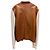 Braune und beige Gucci Freizeit-Lederjacke - Ansicht 4