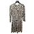 Vestido gris de Dior con estampado de leopardo - vista 2