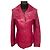 Dolce & Gabbana Dolce&Gabbana Cherry Pink Leather Jacket