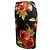 Falda de seda con estampado de flores negras Dolce & Gabbana - vista 2