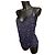 Timeless Top blu Chanel con perle - vista 2