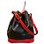 Noe Borsa Noé Louis Vuitton 1996 in pelle Epi nera e rossa
