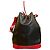 Noe Borsa Noé Louis Vuitton 1996 in pelle Epi nera e rossa - vista 4