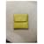 Hermès Leather Coin Purse Lime Green Snap Envelope Wallet Made in France  - view 2