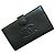 Cartera de cuero graneado Chanel con logo CC - vista 2