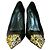 Tacchi in pelle nera Louis Vuitton