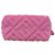 Pochette Fendi FF rosa 1974 - vista 3