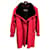 Roter Pelzmantel von Yves Saint Laurent  - Ansicht 1