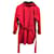Roter Pelzmantel von Yves Saint Laurent  - Ansicht 2