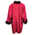 Yves Saint Laurent Red Fur Coat  - view 2