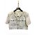 Giacca corta Chanel in denim blu cielo