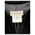 Veste sur mesure noire à rayures Yves Saint Laurent 1993  - vue 3