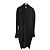 Abito Cappotto Nero Vintage THIERRY MUGLER Paris