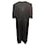 Robe en lin noir Yves Saint Laurent  - vue 3
