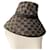 Cappello Gucci GG tesa larga Grigio Grigio antracite