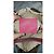 Borsa Coach in tela monogram beige e pelle rosa - vista 6