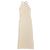 Helmut Lang Langes Rippstrickkleid mit Perlen Roh