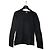 Chanel Long Sleeve Black T-Shirt with CC Signature Print