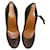 Gucci braune Leder-Python-Effekt High Heels  - Ansicht 1