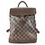Zaino Damier Louis Vuitton Marrone Damier ebene