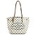 Borsa a Spalla Cabas PM Damier Azur di Louis Vuitton Bianco