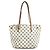 Borsa a Spalla Cabas PM Damier Azur di Louis Vuitton Bianco - vista 2