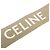 Céline Cinghia corta in jacquard con logo Celine Beige - vista 3