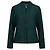 Increíble chaqueta verde de lana Chanel de pasarela