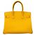 Borsa Hermès Birkin 30 in pelle Togo Giallo - vista 13