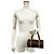 Borsa Louis Vuitton Papillon 19 Marrone - vista 2