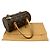 Borsa Louis Vuitton Papillon 19 Marrone - vista 9