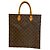 Borsa Tote Monogram Louis Vuitton Marrone