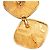 Kette mit Charm aus goldplattiertem Steppdesign von Chanel Golden - Ansicht 4