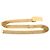 Chanel Gold Plated Multi Chain Logo Gürtel Golden