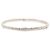 Bracciale in strass placcato argento CC di Chanel
