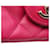 Chanel Mini Flap Rectangular de Cordero Acolchado Rosa - vista 12