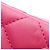 Chanel Mini Flap Rectangular de Cordero Acolchado Rosa - vista 13