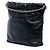 Bolsa Chanel Mini Preta em Couro de Bezerro Brilhante 22 Preto - vista 2
