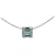 H-Cube Cage d'H Halskette von Hermès Silber Hellblau  - Ansicht 1