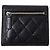 Portafoglio bi-fold classico matelassé per donne Chanel Nero - vista 2