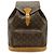 Zaino Montsouris GM Monogramma Louis Vuitton Marrone