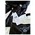 Giacca con cappuccio Lacoste color block Nero Bianco Blu - vista 3