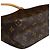 Borsa a Spalla Looping MM Monogramma Louis Vuitton Marrone - vista 9