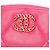 Monedero de piel de cordero Chanel 19 Rosa - vista 10