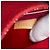 Bolsa transversal Louis Vuitton Antigua Busas PM Vermelho - vista 8